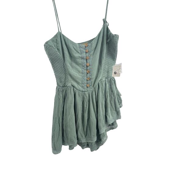 Free People Magic Mystery Boho Tunic Top Mini Dress Size Medium - Picture 4 of 6